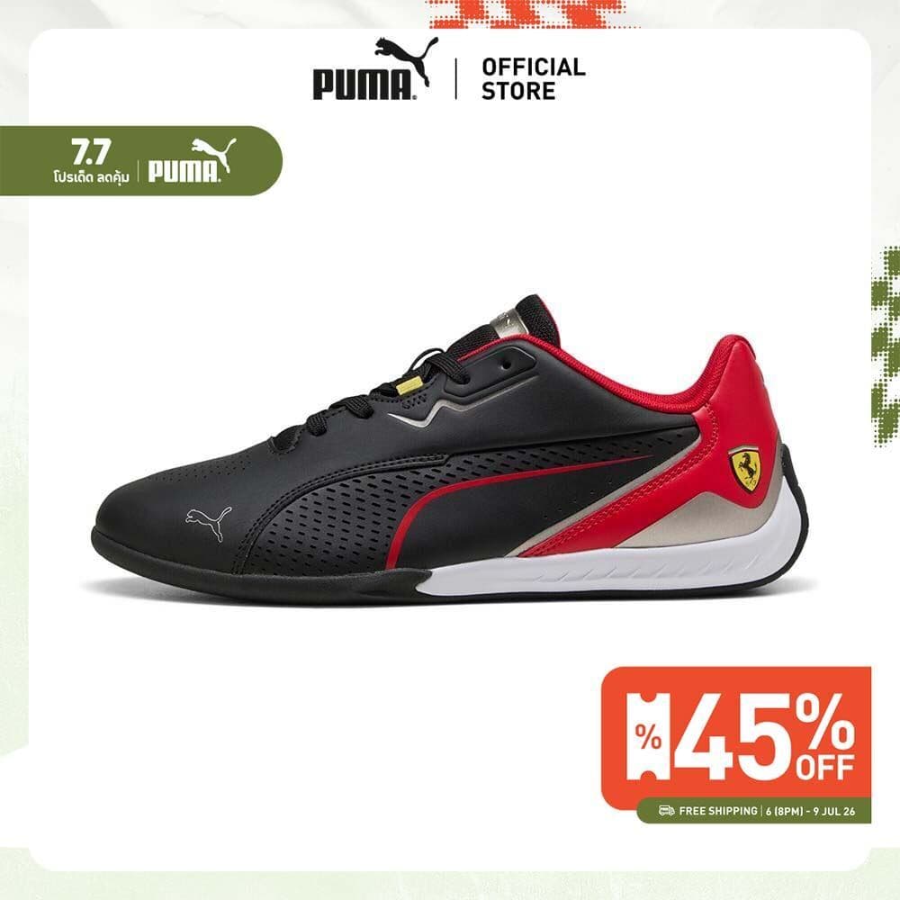 PUMA Scuderia Ferrari Drift Cat 11 Men's Sneakers รองเท้าผ้าใบ Black - 30861303