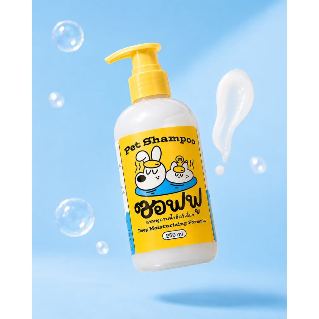 Soft-fu แชมพูสัตว์เลี้ยงสูตร Moisturizer